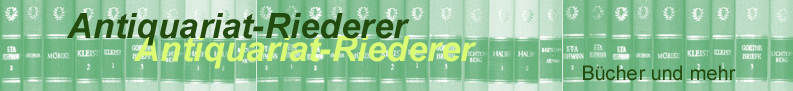 Antiquariat Riederer